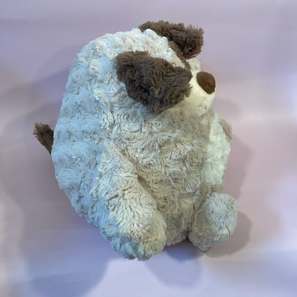 Mary Meyer Puffernutter the Tan, White & Brown Puppy Dog Excellent Used Conditi… - Picture 3 of 10